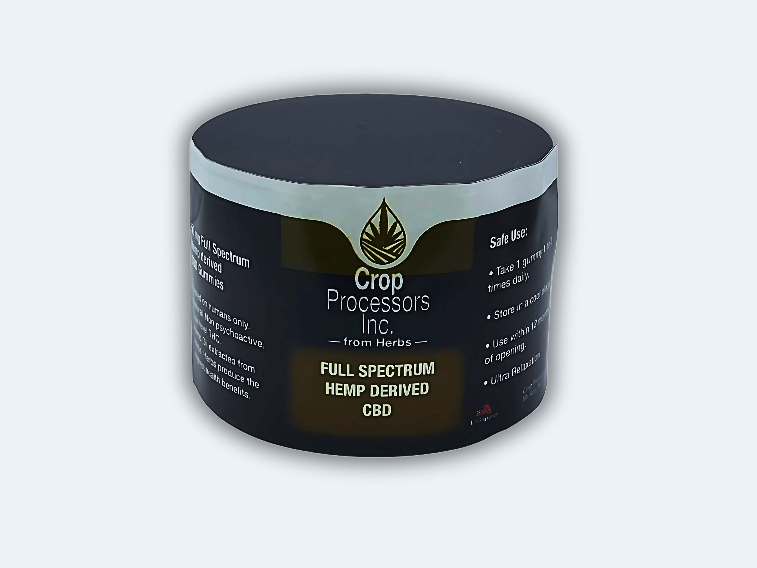 1000MG Full Spectrum CBD Gummies Jar – 20 Count