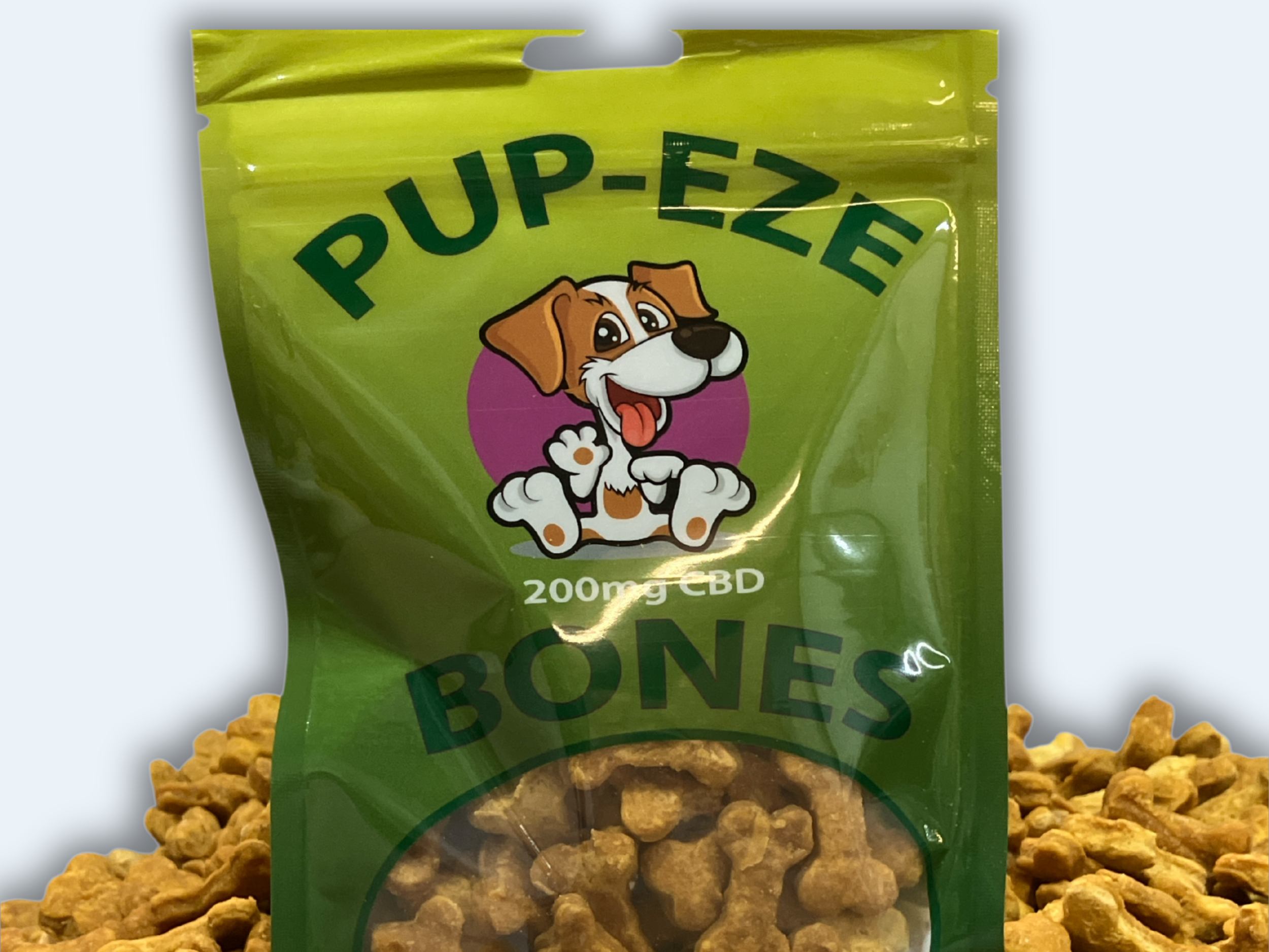 Pup-Eze Full Spectrum CBD Dog Treats – 10MG CBD Each | 25 Count
