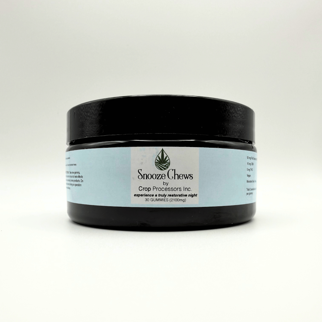 Snooze Chews Full Spectrum CBD + CBN + THC Sleep Gummies