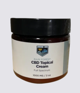 2 Pack x 1000 MG 2 oz RAINFOREST CBD Topical Cream